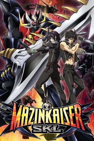 Mazinkaizer SKL (マジンカイザースカル Majinkaizā Sukaru?) is a Japanese OVA spinoff of Go Nagai's Mazinkaiser, which was in itself a spinoff of Mazinger Z. The first episode was released on November 27, 2010 and was first screened on November 27, 2010. It also has a novel adaptation serialized in ASCII Media Works' Dengeki Hobby Magazine and a manga adaptation published in the mobile phone magazine Shu 2 Comic Gekkin. Like Shin Mazinger Shougeki! Z Hen, characters and references to other works of Go Nagai appear in this series.