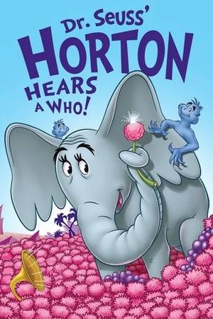 In this story, Horton discovers there is a microscopic community of intelligent beings called the Who's living on a plant that only he can hear. Recognising the dangers they face, he resolves to keep them safe. However, the other animals around him think Horton has gone crazy thinking that there are such beings.