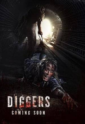 A couple hires a professional digger (underground structure explorer) to help them find their friends, who mysteriously disappeared in the subway.