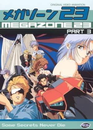 Years after the events of Megazone 23 II, the only city on Earth is the supposedly idyllic Eden. There lives Eiji Takanaka, a B Level hacker who has just been accepted into EX, the organization that controls Eden. However, before his first day on the job, he becomes embroiled in a network war, a legendary figure named EVE, and a plot to re-inhabit the Earth.