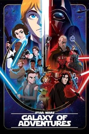 A series of animated shorts celebrating the characters and stories of a galaxy far, far away, featuring a bright and colorful art style, exciting action, and insight into the saga's greatest themes!