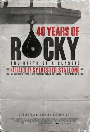Sylvester Stallone and John G. Avildsen narrate behind-the-scenes footage from the making of "Rocky" to mark the film's 40th anniversary.