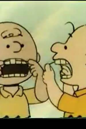 Lucy van Pelt instructs Charlie Brown and Snoopy in the finer points of proper flossing technique for healthy teeth and gums.