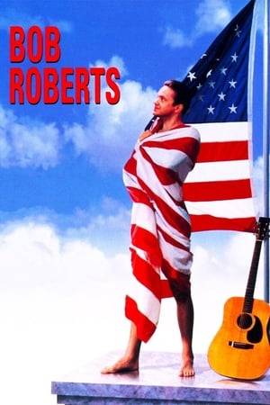 Mock documentary about an upstart candidate for the U.S. Senate written and directed by actor Tim Robbins. Bob Roberts is a folksinger with a difference: He offers tunes that protest welfare chiselers, liberal whining, and the like. As the filmmakers follow his campaign, Robbins gives needle-sharp insight into the way candidates manipulate the media.