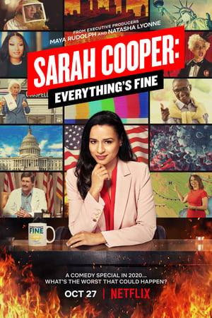 Comedian and Trump lip-synching sensation Sarah Cooper tackles politics, race and other light topics in a sketch special packed with celebrity guests.