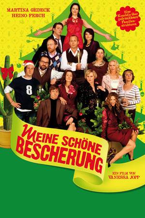 A holiday celebration with the extended family gets stretched to the breaking point in this comedy from Germany. Sara is happily married to Jan, though this wasn't always the case -- Sara is Jan's second wife, while Sara has three ex-husbands, Gunnar, Andi and Erich, and she and Jan are raising children from each of their previous marriages. Jan is less than thrilled with the prospect of spending the holidays with Sara's mother, but things get worse when he learns his wife has planned a surprise for Christmas eve -- they'll be joined by Gunnar, Andi and Erich, as well as Erich's new wife Pauline, Andi's current spouse Rita and his own ex-wife, Eva. To call the atmosphere uncomfortable is an understatement, and things only get worse when Sara announces she's pregnant, which is quite troubling for Jan since he's been waiting for the right time to tell her he had a vasectomy several months before.