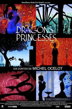 Dragons and Princesses is a 2010 French computer animation television program written, storyboarded and directed by Michel Ocelot and produced at Studio O for Canal+. It is a fairy tale anthology series of ten further 13-minute episodes in the format established in Ciné si. Five of the episodes are edited, with a feature-exclusive sixth, into the 2011 stereoscopic compilation movie Tales of the Night.