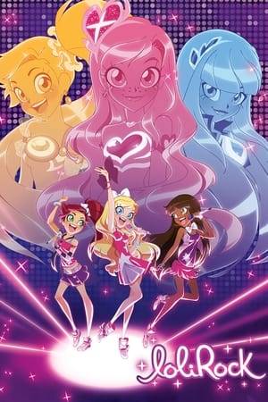 Iris’s earthling life is turned upside down when she learns that she’s actually an alien princess! When girl band LoliRock holds an audition for a third member, Iris tries out… and is suddenly surrounded by a dazzling light. Talia and Auriana have found their fellow princess, heir to the throne of Ephedia.

Years ago, when this distant crystal planet fell under the spell of the evil Gramorr, the infant Iris was sent to earth for safekeeping. But now, the people of Ephedia need freeing.

It’s a quest for which Iris is needed, and one that is done under the guise of being a pop band! It’s a battle against alien agents and crystal monsters… while appealing to crowds of adoring fans!

In the powerful second series, they are joined by two new princesses, Carissa and Lyna in their mission.