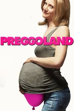 A 35-year-old woman fakes being pregnant to fit in with her friends.