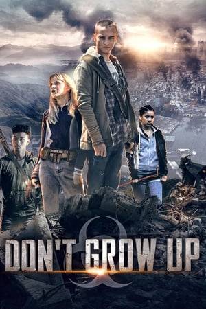 The story about a group of youths who can't face the thought of growing up because anyone who does becomes a rampaging zombie.