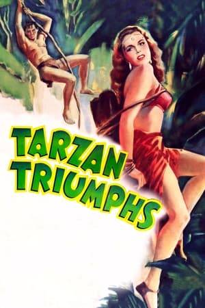 Zandra, white princess of a lost civilization, comes to Tarzan for help when Nazis invade the jungle with plans to conquer her people and take their wealth. Tarzan, the isolationist, becomes involved after the Nazis shoot at him and capture Boy: "Now Tarzan make war!"