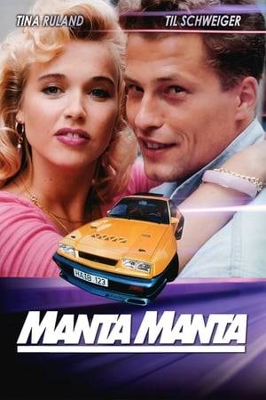 A not so clever guy called Bertie with a Opel Manta (a low budget European sports-coupe from the '80s) gets competition in a street race from a guy with a fast Mercedes, and another slick guy with a Ferrari tries to get his hands on Bertie's girlfriend.