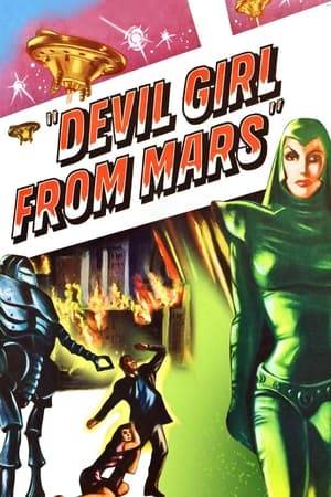 Eight people at a remote Scottish inn find themselves confronted by a woman from Mars, who has landed her flying saucer for repairs but intends to soon conquer the Earth and enslave its men for breeding purposes.
