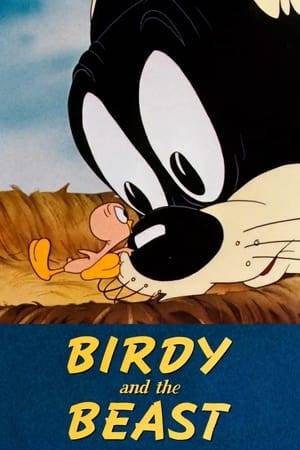 Tweety is set upon by a fat, jowly cat, who winds up with, among other things, a dozen eggs and a gallon of gasoline in his mouth instead of the little bird.