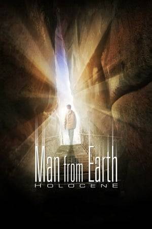 14,000 year-old "Man from Earth" John Oldman, now teaching in northern California, realizes that not only is he finally starting to age, but four students have discovered his deepest secret, putting his life in grave danger and potentially destroying the world's most popular religion.