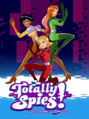 Totally Spies! depicts three girlfriends 'with an attitude' who have to cope with their daily lives at high school as well as the unpredictable pressures of international espionage. They confront the most intimidating - and demented - of villains, each with their own special agenda for demonic, global rude behavior.