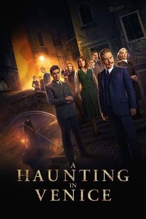 Celebrated sleuth Hercule Poirot, now retired and living in self-imposed exile in Venice, reluctantly attends a Halloween séance at a decaying, haunted palazzo. When one of the guests is murdered, the detective is thrust into a sinister world of shadows and secrets.