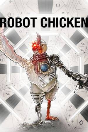 A series of pop-culture parodies using stop-motion animation of toys, action figures and dolls. The title character was an ordinary chicken until he was run down by a car and subsequently brought back to life in cyborg form by mad scientist Fritz Huhnmorder, who tortures Robot Chicken by forcing him to watch a random selection of TV shows, the sketches that make up the body of each episode.