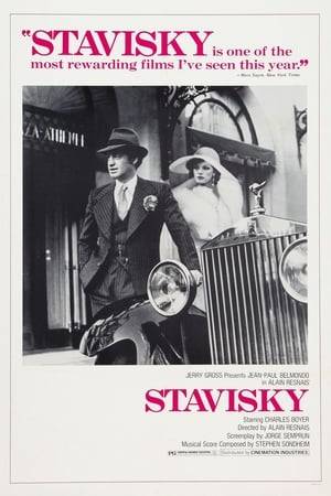 Irresistible charm and talent helps Serge Alexandre alias Stavisky, small-time swindler, to make friends with even most influential members of French industrial and political elite during the early 30s. But nothing lasts forever and when his great scam involving hundreds millions of francs gets exposed result is an unprecedented scandal that almost caused a civil war.