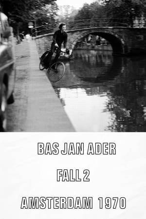 Bas Jan Ader rides his bike into a canal in Amsterdam.