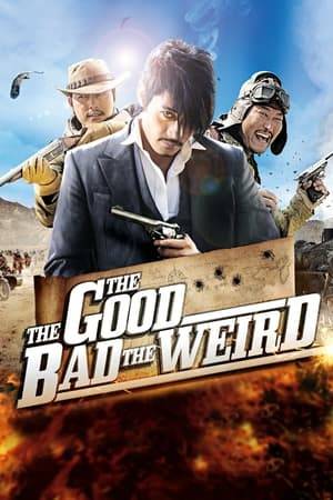 The story of three Korean outlaws in 1930s Manchuria and their dealings with the Japanese army and Chinese and Russian bandits. The Good (a bounty hunter), the Bad (a hitman), and the Weird (a thief) battle the army and the bandits in a race to use a treasure map to uncover the riches of legend.