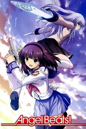 Angel Beats takes place in the afterlife and focuses on Otonashi, a boy who lost his memories of his life after dying. He is enrolled into the afterlife school and meets a girl named Yuri who invites him to join the Afterlife Battlefront — an organization she leads which fights against God. The Battlefront fight against the student council president Angel, a girl with supernatural powers.