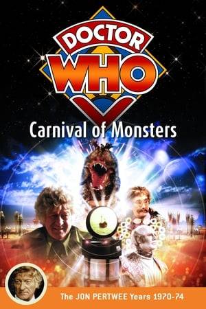 The Doctor and Jo find themselves trapped inside an alien peepshow machine which showman Vorg and his assistant Shirna have brought to amuse the populace of the planet Inter Minor. Can they escape Vorg and the ferocious Drashigs?