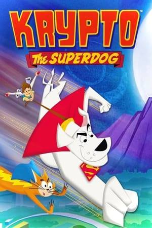 Krypto, the Superdog, chronicles the comedic canine adventures of Metropolis' day-saving superdog from Planet Krypton. Krypto jettisons to Earth after traveling across the galaxies as a test-pilot puppy aboard a malfunctioning rocket ship built by Superman's father. Landing astray on unfamiliar terrain, the fully-grown Krypto swiftly seeks out companionship on Earth and flips over Kevin Whitney, a young boy who too longs for friendship. With an amazing array of super hero powers, ranging from heat vision to super strength to flying, Krypto partners with best pal Kevin to fight evil forces that threaten the safety and well-being of the people and animals of Metropolis.