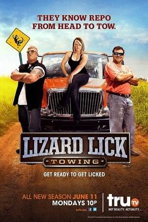 Lizard Lick Towing is an American TV series that is filmed in the style of cinema verité. The show is a spin-off of the truTV series All Worked Up, and follows Ron, Amy, Bobby and their team of repossession agents in Wendell, North Carolina. The show is known for the large amount of fights and brawls that take place during the repossessions.