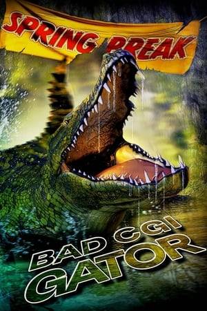 Six college grads on spring break get a cabin in the swamplands of Georgia. Once there, they decide to throw their school laptops in a backyard lake in an act of youthful defiance, which unknowingly turns a lurking alligator into the dreaded and insatiable… BAD CGI GATOR!