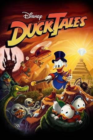 Scrooge McDuck finds his hands full at home when nephews Huey, Dewey and Louie move to Duckburg. Joined by their loyal pals Launchpad McQuack, Gyro Gearloose and Mrs. Beakley, the DuckTales gang never fails to deliver a wealth of adventure. Get ready for a fortune of fun with DuckTales!