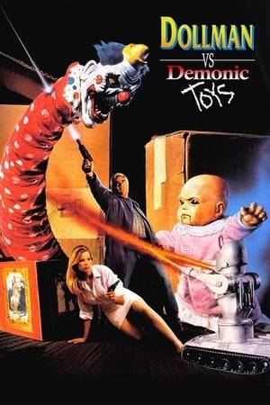 The Demonic Toys are back, so policewoman Judith Grey seeks the help of 12 inch tall Dollman and his 12 inch tall girlfriend, Nurse Ginger. The Toys hole up in an evil deserted toy factory and it's up to Dollman to keep the Toys from summoning the powers of darkness to the Earth.
