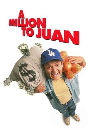 Romantic comedy about an honest Mexican immigrant who struggles without a green card by selling oranges on a street corner. One day a limousine pulls up and he is handed a check for $1,000,000 with instructions that he is to give the check back in 30 days. Initially he uses the check to convince people to extend credit to him. In the meantime he also attracts a woman who is in a dead end relationship with a bossy businessman. At the end of the 30 days, he finds his life in turmoil, the things he got on credit are repossessed, and he is being evicted from his dwelling and being sent back to Mexico.