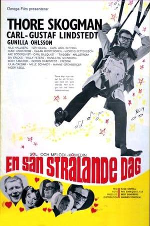 A comedy about the young notary Thore, who mistakenly opens a private letter to his boss, lawyer Larsson. The letter says that a certain Eva Larsson will inherit a piece of land in Guatemala, containing large oil deposits. A baby photo of Eva has been included for identification, and when Thore is fired for his mistake he happens to bring the photo with him.
