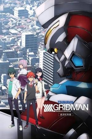 Yuuta Hibiki wakes up in the room of Rikka Takarada and notices two things: he has no memories, and he can hear a mysterious voice calling his name from a nearby room. On further inspection, he finds a robot—which introduces itself as Hyper Agent Gridman—behind the screen of an old computer. Much to Yuuta's surprise, Rikka cannot hear Gridman, nor can she see the ominous monsters looming over a thick fog as it envelopes the town outside.  Another giant monster materializes in the city and proceeds to wreak havoc. Amidst the confusion, Yuuta is once again drawn to the old computer and merges with Gridman. Suddenly, he appears in the middle of the battle and is forced to fight the monster. Together with Rikka and fellow classmate Shou Utsumi, Yuuta forms the "Gridman Alliance" to defeat the monsters plaguing the city and find whoever is responsible for their emergence.