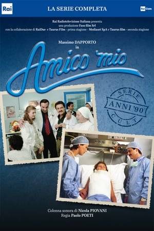 Amico mio is a 1993 Italian-German television series set in a children's hospital and stars Massimo Dapporto. The series, which focuses on the stories of Dr. Magri and his colleagues in the department of pediatrics of San Carlo di Nancy hospital in Rome, aired for two seasons on Rai 2 and then Canale 5, as well as on ZDF in Germany.