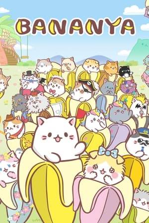 Bananya is a series about the secret life of kitties who live in bananas.