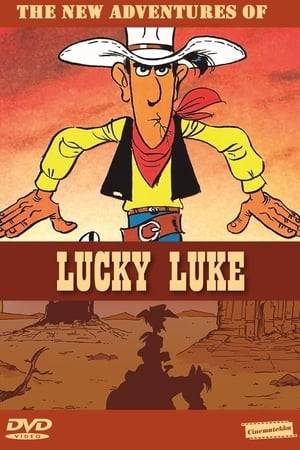 The cowboy who draws a gun faster than his shadow is back! Lucky Luke, the famous wandering cowboy fights crime and injustice, most often in the form of the bumbling Dalton brothers. He rides Jolly Jumper, "the smartest horse in the world" and is often accompanied by Rantanplan, "the stupidest dog in the universe".