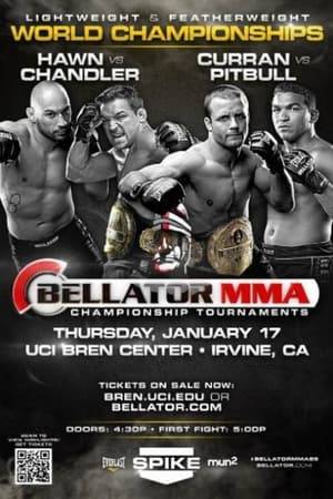 Bellator LXXXV is currently scheduled to take place on January 17, 2013 at the Bren Events Center in Irvine, California.[1] The event will be distributed live in prime time by Spike TV. It marks the season debut of season eight.