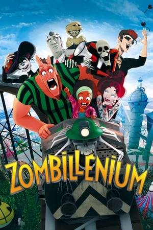 Zombillenium, the Halloween theme park, happens to be the one place on earth where real monsters can hide in plain sight. When Hector, a human, threatens to disclose the true identity of his employees, the Vampire Park Manager has no other choice but to hire him. To see his daughter, Hector must escape from his zombie and werewolf co-workers.