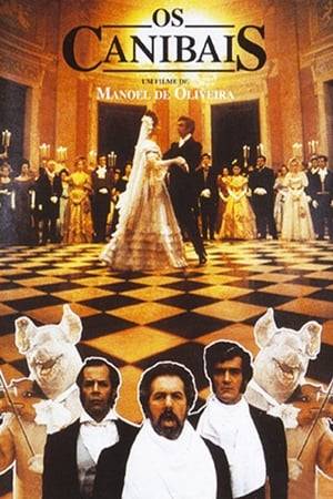 This odd film is a major representative of an even odder film genre: direct-to-celluloid opera. It was commissioned by the Portuguese master of style, director Manoel de Oliveira from composer João Paes. Musically, it ranges from 19th-century romanticism to popular, modernist and even "post-modernist" styles. In the initially tame story, a host-narrator tells the story of a wedding between the two lovebirds: Viscount d'Aveleda and the beautiful Marguerite. However, what happens in the bridal chamber is incredibly bizarre. The events after that are even stranger, and the wedding guests and family indulge in cannibalism, among other perversions.