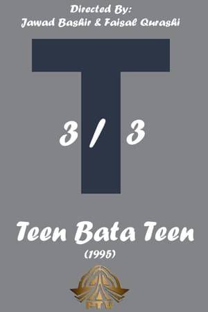 Teen Bata Teen was aired in 1995 on PTV Home and it starred Adeel Hashmi, Faisal Qureshi, Ali Tahir, Mira Hashmi, Wajiha Tahir and Fatima. The sitcom became very popular and was also named as the first television sitcom aired in Pakistan.