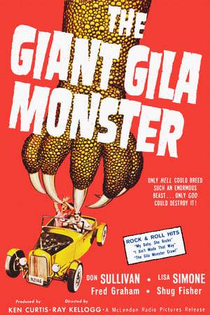 A small town in Texas finds itself under attack from a hungry, fifty-foot-long gila monster. No longer content to forage in the desert, the giant lizard begins chopming on motorists and train passengers before descending upon the town itself. Only Chase Winstead, a quick-thinking mechanic, can save the town from being wiped out.