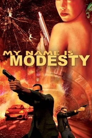 Modesty, raised by a casino owner after being abandoned by her parents, has become skilled in the ways of fighting and now acts as the casino owner's bodyguard. When she's unable to prevent the owner's murder at the hands of an old foe, Modesty is hell-bent on seeking revenge. --- An adaptation of the Modesty Blaise novels and comic strip by Peter O'Donnell.