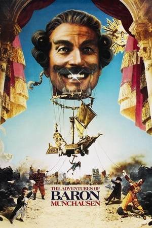 An account of Baron Munchausen's supposed travels and fantastical experiences with his band of misfits.