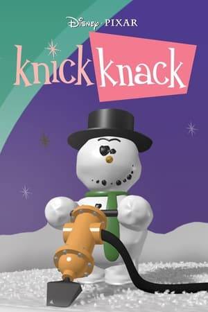Life on a shelf as a snowman trapped in a snow-globe blizzard can become wearing, especially when you're surrounded by knickknacks from sunnier locales. When the jaded snowman finally breaks free of his glass house, his vacation plans are cut short.