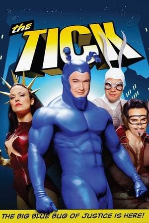 Based on Ben Edlund's cult comic, a mysterious blue avenger teams up with an odd group of superheroes to fight crime.