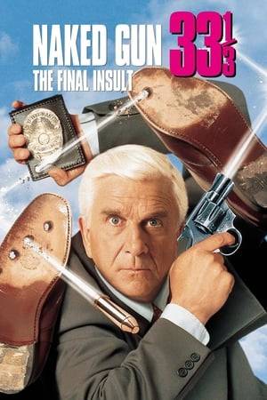 Frank Drebin is persuaded out of retirement to go undercover in a state prison. There he has to find out what top terrorist, Rocco, has planned for when he escapes. Adding to his problems, Frank's wife, Jane, is desperate for a baby.