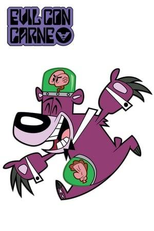 Evil Con Carne is an American animated series/spin-off of Grim &amp; Evil and sister show of The Grim Adventures of Billy &amp; Mandy, created by Maxwell Atoms. The series first appeared on Cartoon Network during the show Grim &amp; Evil, along with The Grim Adventures of Billy and Mandy. The two series later became separate programs in 2003. While The Grim Adventures of Billy and Mandy ran for six seasons, Evil Con Carne only ran fourteen episodes and ended on October 22, 2004. It was also part of Cartoon Network's series, Cartoon Cartoons, and is the 15th and final cartoon of the series. Season 2 was released unannounced in 2004.

On April 13, 2012, the series returned to Cartoon Network in reruns on the revived block, Cartoon Planet.