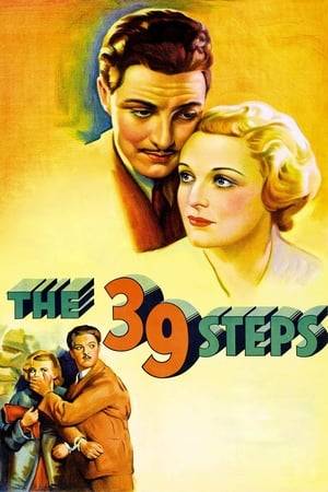 Richard Hanney has a rude awakening when a glamorous female spy falls into his bed - with a knife in her back. Having a bit of trouble explaining it all to Scotland Yard, he heads for the hills of Scotland to try to clear his name by locating the spy ring known as The 39 Steps.